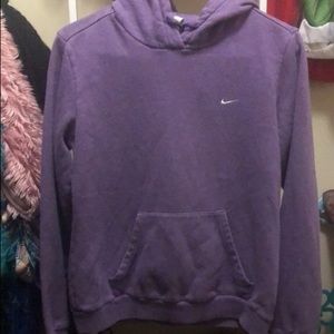 Purple Nike hoodie